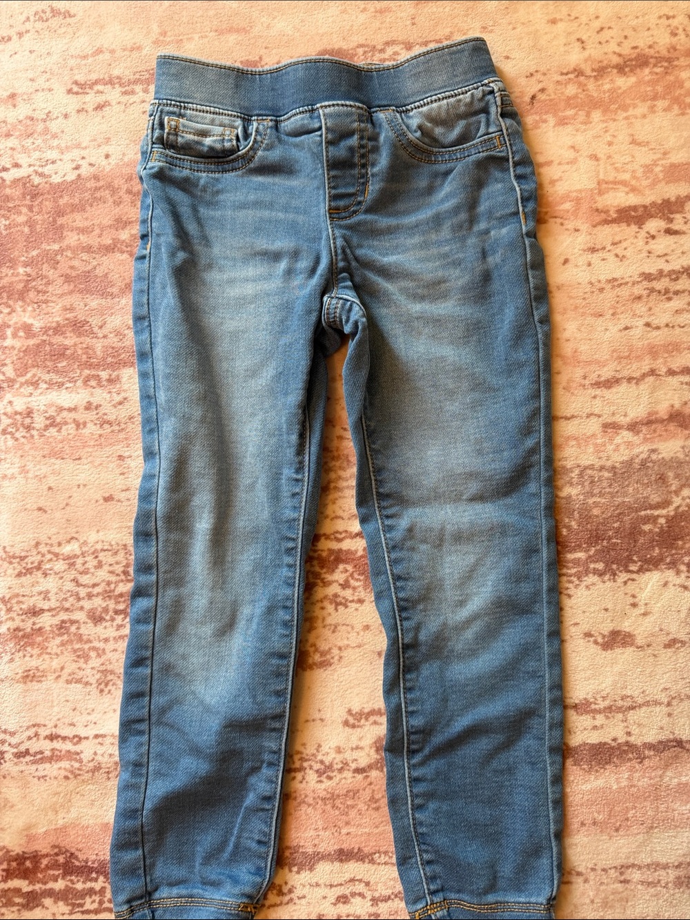 jumping beans Girls Medium Blue Stretch Jeggings